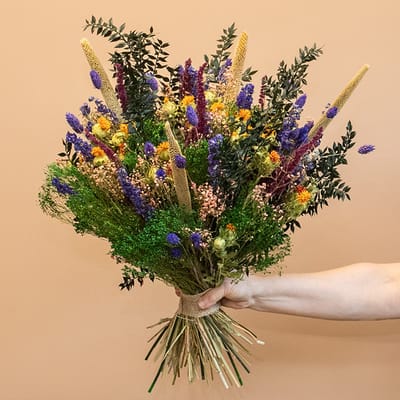 Droogbloemen - boeket Demi - Droogbloemenboeket - Droogboeket