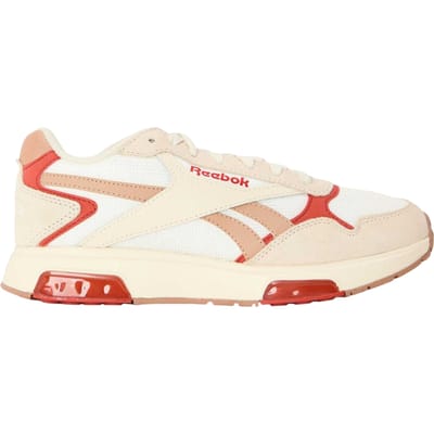 Reebok Glide DMX suède sneakers voor kinderen (Krijt/Rood)