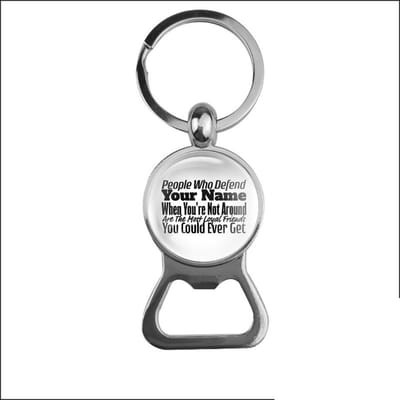 Bieropener Glas - People Who Defend Your Name