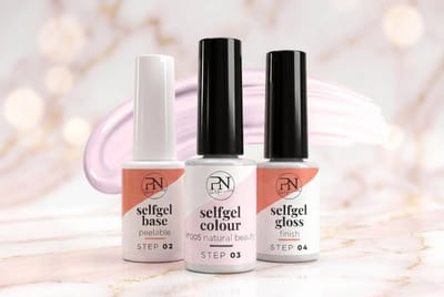 PN Selfcare Pro basepakket - Gellak Starterspakket - Peel Off Base Coat - Top Coat - N5 Natural Beauty - Vegan