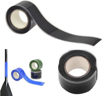 Peddelhandgrepen met grip en blarenpreventie voor kano en kajak, 590 inch silicone tape