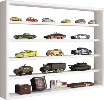 Houten wandplank Wandvitrine Verzamelen Deco Vitrine voor verzamelaars Osado L