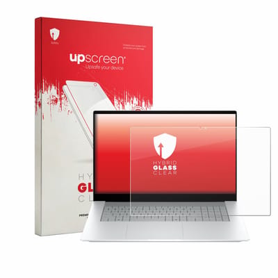 upscreen - Screenprotector voor HP OmniBook X 17-de0776ngx - Folie Beschermfolie Beschermglas transparant