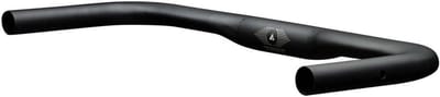 Aluminium Basebar - Fietsstuur - Aerodynamisch Fietsen - Verbeterde Kabelgeleiding - 38cm - Zwart