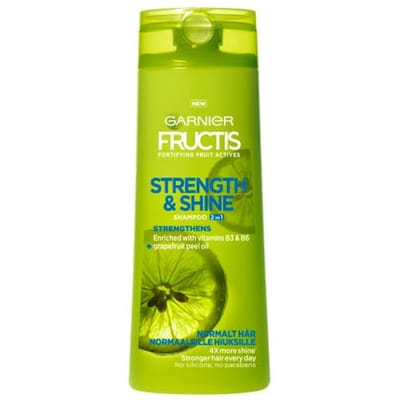 Garnier Fructis Strength &amp; Shine 2 In 1 Shampoo 400 ml