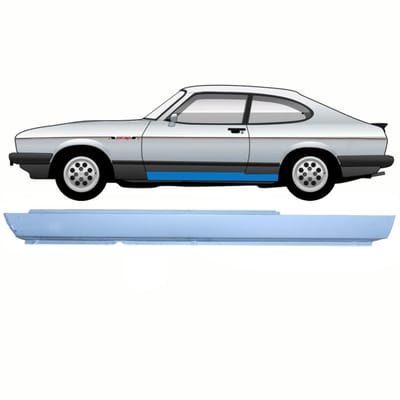 Volledige dorpel voor Ford Capri 1974-1987 / Links