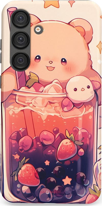 Casetastic Hoesje Geschikt voor Samsung S25 Plus - Stijlvolle Beschermende Duo-layer Case - Beertjes Cocktail