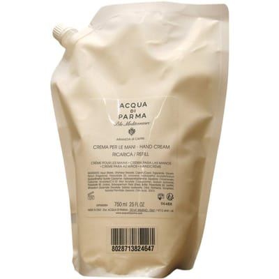 Acqua di Parma, Blu Mediterraneo - Arancia di Capri, Nourrissante, Crème pour les Mains, Orange, Recharge, 750 ml