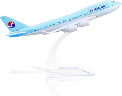 Boeing 747 Modelvliegtuig 1:400 in Die-Cast Metaal met Standaard – Vliegtuigmodel voor Verzamelaars en Luchtvaartliefhebbers