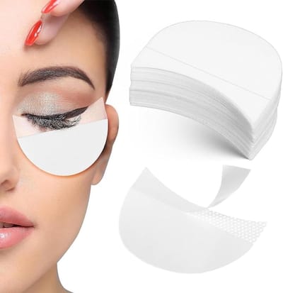 Set van 150 Oogschaduwplaten, Oogschaduw Stencils en Gel Pad Patches voor Make-up, Ideaal voor Wimperextensions en Professioneel Gebruik