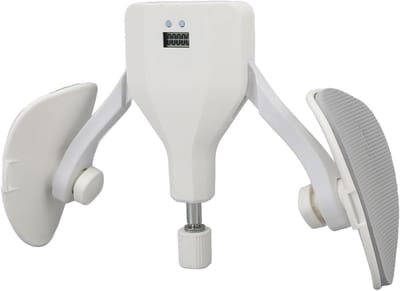 Dijtrainer - Beentrainer Heup trainer - Thuis Krachttraining - Verstelbare Weerstand - 10-35 kg - Wit