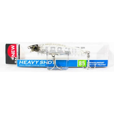 Yo Zuri Duel Hardcore Heavy Shot 85 Zinkend kunstaas F1180-TM (0095) white