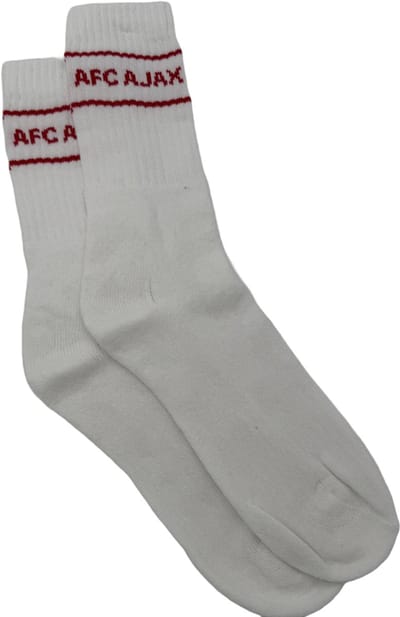 Ajax-sokken 3-pack wit