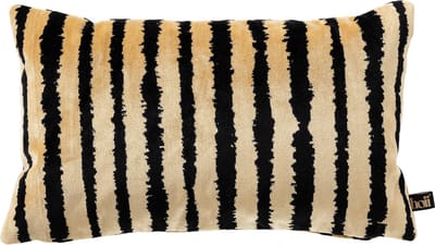 LORENZO | sierkussen 30x50 cm | Raven | zwart | multicolor | Hoii | met duurzame kussenvulling