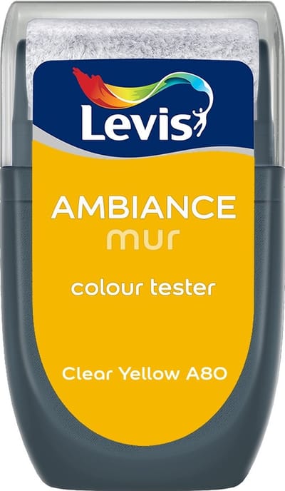 Levis - Muurverf Kleurtester Mat Mix - Clear Yellow A80 - Mengverf - 30 Ml