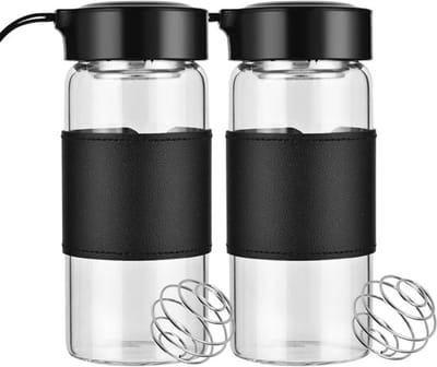 Allecto - Shaker Glass - BPA-vrij - Odourless Fitness Shaker