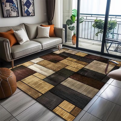 Modern Geometrisch Tapijt Woonkamer Abstracte Decoratie Huis Sofa Wasbaar Groot Formaat Vloerkleden Slaapkamer Garderobe Antislip Vloermatten 180*250cm