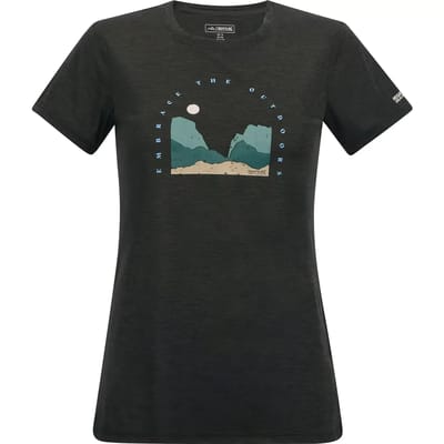 Fingal T-shirt met korte mouwen en grafische print voor dames