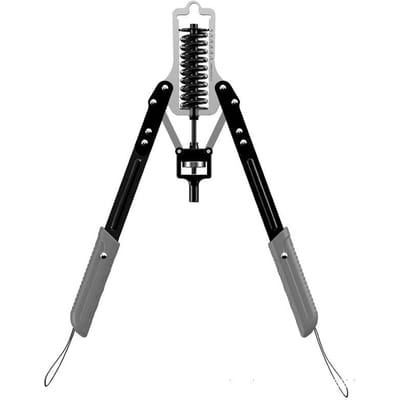 15-75KG Verstelbare Maat Arm Onderarm Oefenaar Weerstand Huis Borst Expander Spier Schouder Training Fitness Apparatuur Arm Booster1st zwart