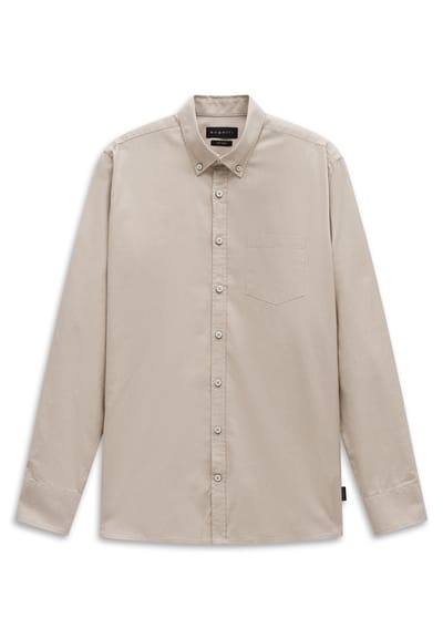 Bugatti Herren Vrijetijdshemd Oxford button-down katoen