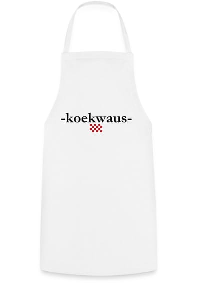 Koekwaus Brabants Voor Gek Keukenschort