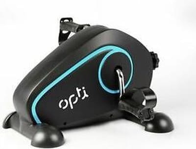 Opti Mini hometrainer met instelbare weerstand en LCD display Fietstrainer Mobiliteitstrainer Mini bike