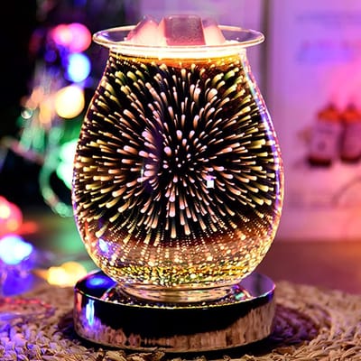 Allecto Plus - 3D Aromalamp voor Etherische Oliën en Wax Melts - Geurbrander en Nachtlicht voor Dames - Decoratie en Cadeau