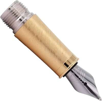 Parker IM Gold Trim Nib Sectie - Fijn - Roestvrij staal