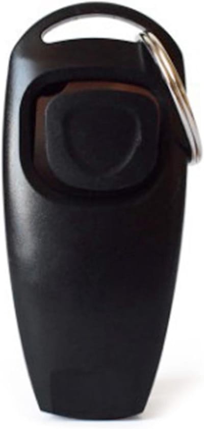 Hondentraining Clicker - Puppy Clicker - Gedrag Corrigeren - Luid Klikgeluid - 7.5 x 3.5 x 2 cm - Zwart