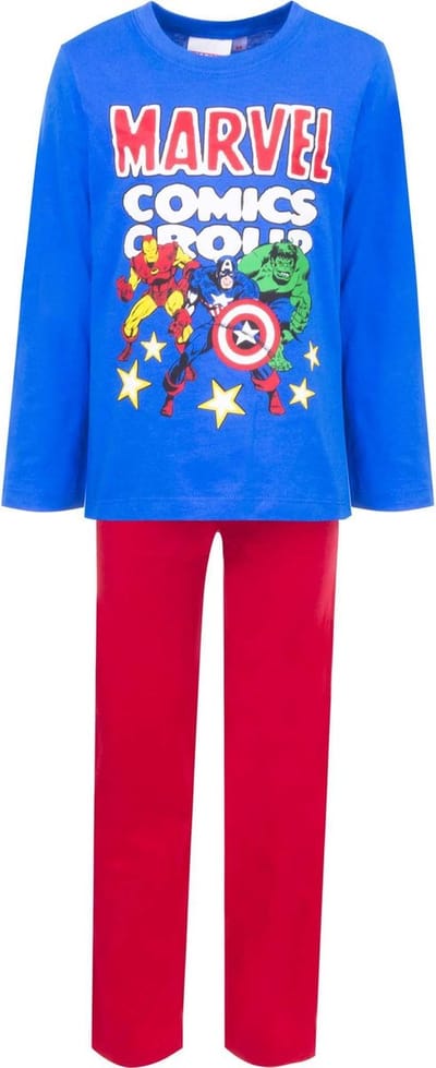 Marvel Avengers pyjama blauw