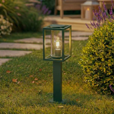 Lucande tuinpadverlichting Ferda, 60 cm, groen, IP44