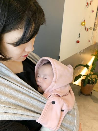 Chelinet avec capuche de soutien de la tête Cherie Reporter Pas besoin de vous soucier que votre tête tombe même si vous la soutenez avec vos mains n'est-ce pas (rose) rose