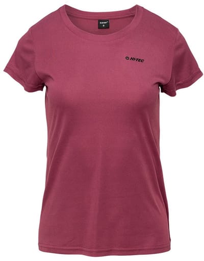 Hi-tec Inez T-shirt Met Korte Mouwen Rood S Vrouw