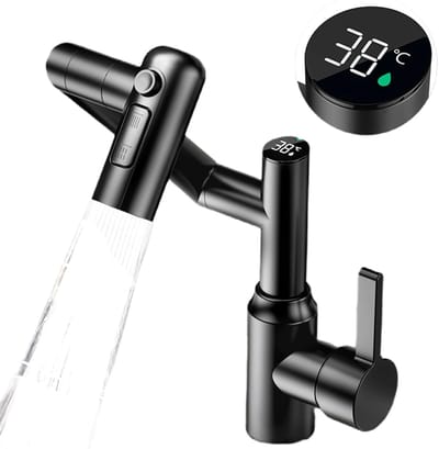 Dailygoods- Kraan met Led Temperatuurweergave - Badkamerkraan