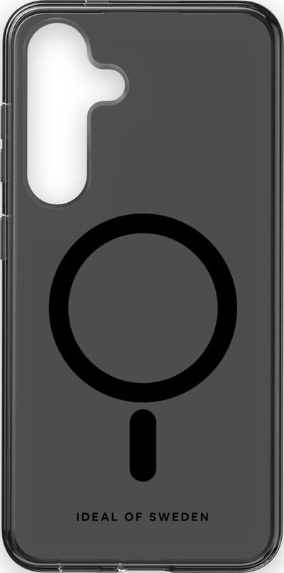 ideal of sweden clear case magsafe geschikt voor samsung galaxy s24 tinted black