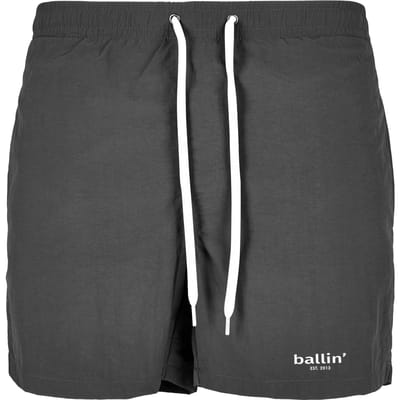 Ballin Est. 2013 Zwembroeken Small Logo Zwembroek Grijs