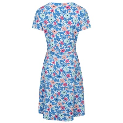 Mountain Warehouse Dames/Dames Orchid Bloem UV Jurk (Helder Blauw)