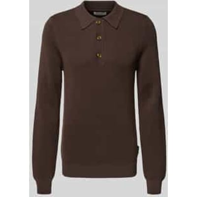 Gebreide pullover met polokraag, model 'ABEL'