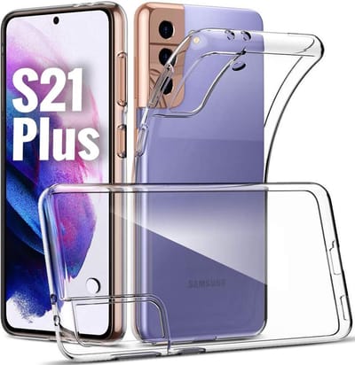 Hoesje geschikt voor Samsung Galaxy S21 PLUS Back Cover – Silicone Hoesje Galaxy S21 PLUS - Perfect fit - TRANSPARANT – EPICMOBILE