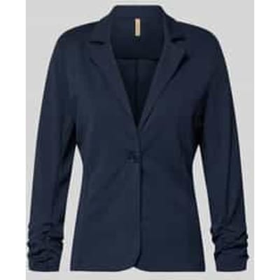 Blazer met rimpelingen model 'Siham'
