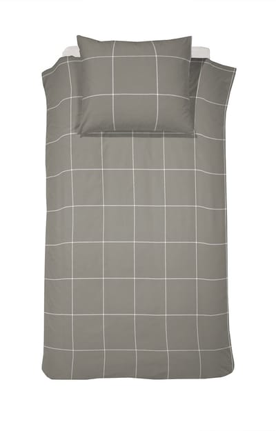 Cinderella Robyn - Dekbedovertrek - Satijn - 140x200/220 cm - Taupe + 1 kussensloop 60x70