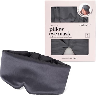 Verduisterend satijnen slaapmasker voor een comfortabele nachtrust