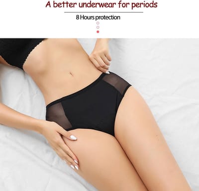 JMKA Menstruatie ondergoed- menstruatie- menstruatie onderbroekje - menstruatieondergoed - slip - maat L