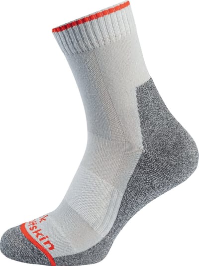 Jack Wolfskin HIKE FUNC SOCK LOW C Unisex Sportsokken - light grey - Maat 47-49