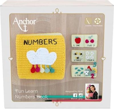 Leerboek nummers - Haakpakket - Anchor