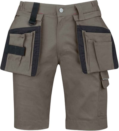 STØRVIK Thijs Stretch Korte Werkbroek Heren - Werkshort - Maat S - Taupe