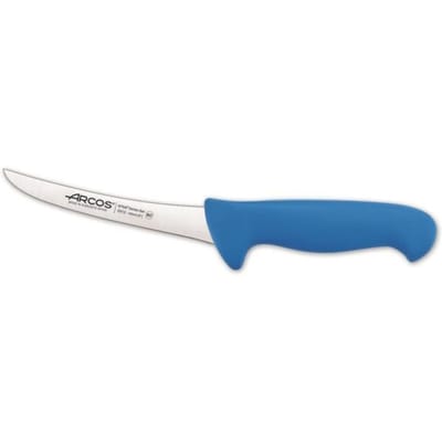 Uitbeenmes - ARCOS - Prof 291323 - Nitrum Roestvrij staal - Lemmet 14 cm - Ergonomisch blauw