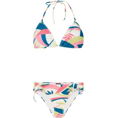 Protest Prtglad – Triangle bikini set Dames – Koordsluiting – Uitneembare vulling – Guava Pink