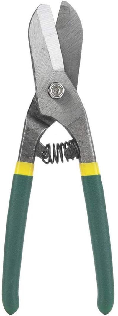 JHUBERS- Metalen Schaar Heavy Duty - Gesmeed Staal - Ergonomisch Handvat - Antislip Grip - Roestbestendig - Voor Snijden van Karton en Kunststof
