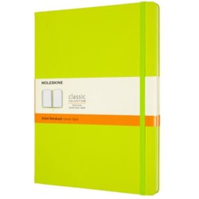 Moleskine Classic Notitieboek - Extra Large - Hardcover - Gelinieerd - Citroen Groen